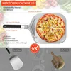 Große Pizzaschaufel, Pizzaschaufel aus Edelstahl, faltbar, Produktbild-Vorschau 2