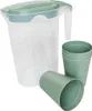 MICHELINO Elegantes 5-teiliges Karaffen-Set: Karaffe mit 4 Produktbild-Vorschau 1