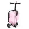 Dreirad-Roller mit Koffer Cariboo iTravel (rosa) Produktbild-Vorschau 8