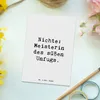 Mr. & Mrs. Panda Postkarte Spruch Nichte Meisterin - Weiß - Produktbild-Vorschau 2