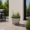 Milano Dekorativer Blumentopf mit Füßen sand M Produktbild-Vorschau 1
