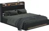 Letto imbottito Vitalispa Christin Antracite/quercia Anteprima dell’immagine prodotto 6