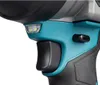 A close-up view of the trigger and LED light on a power tool. Produktbild-Vorschau