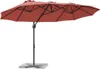 vidaXL Slunečník terakota 372 x 198 x 243 cm Náhled obrázku produktu 1