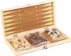 3-in-1 Holz Brettspiel Set – Schach, Dame und Backgammon – Produktbild-Vorschau 9