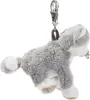 Schaffer Schlüsselanhänger Katze Cleo 12 cm grau-weiß Produktbild-Vorschau 6