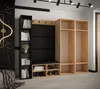 Garderobe MIRO Set 4 mit gepolsterten Paneelen Industrial Produktbild-Vorschau 3
