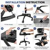 xDays Sedia da Ufficio Ergonomica Nera Mesh con Poggiatesta Anteprima dell’immagine prodotto 7