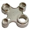 A silver-colored multi-tool for faucet aerators and cache aerators. Náhľad obrázku produktu