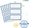 Buchetiketten 76x35mm HS blauer Rand VE=6 Blatt Produktbild-Vorschau 7