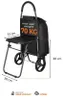 Carrito de compra NILS NC4303 con asiento, capacidad de 40 Vista previa de la imagen del producto 5