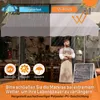 Yakimz markýza svorek markýza balkonová markýza bez Náhled obrázku produktu 3