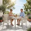di volio Gartenstuhl Set CARISI, Kunststoff-Gartenstühle Produktbild-Vorschau 7