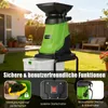 Trituratore da giardino COSTWAY 3000 W, spessore di taglio Anteprima dell’immagine prodotto 7