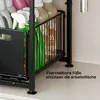 2-stöckiger ausziehbarer Unterschrank-Organizer Schwarz, Produktbild-Vorschau 4