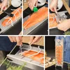 eluno XXL Supporto per salmone alla fiamma in acciaio inox, Anteprima dell’immagine prodotto 7