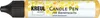 KREUL Candle Pen glitter-gold 29 ml Produktbild-Vorschau 1