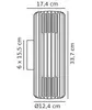 Nordlux Wandleuchte LB25 Aludra Double anthrazit Seaside Produktbild-Vorschau 6