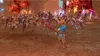 Link is fighting a horde of enemies in a battle. Podgląd zdjęcia produktu