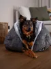 TrendPet LunaNest grotta coccolosa grigio (55x55x33cm) Anteprima dell’immagine prodotto 3