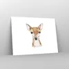 Poster - Poster ohne Rahmen - Damhirschkuh Grafiken Kinder Produktbild-Vorschau 7