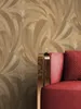 NEWROOM Tapete Savina Gold Vliestapete - Natur Palmen Produktbild-Vorschau 4
