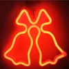 Forever Light Neon LED WEIHNACHTSGLOCKEN Rot Weihnachten Produktbild-Vorschau 2