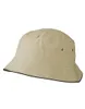 Trendiger Hut aus weicher Baumwolle khaki/black, Gr. L/XL Produktbild-Vorschau 3