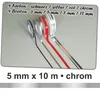 Hermann Schütz Auto Zierstreifen Deco-Stripe chrome 5mm x Produktbild-Vorschau 1