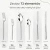 Deleca Amor zestaw sztućców 72 el. dla 12 osób, stal Podgląd zdjęcia produktu 2