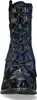A front view of a single blue boot. Produktbild-Vorschau