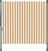 vidaXL Vonkajšia roleta oranžová a biela 200x270 cm látka a Náhľad obrázku produktu 3