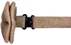 DonDon Herren Fliege 12 x 6 cm Baumwolle gebunden und Produktbild-Vorschau 3