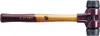 A product shot of a rubber mallet with a wooden handle against a white background. Náhľad obrázku produktu