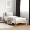 vidaXL Massivholzbett ohne Matratze 90x200 Kiefernholz Produktbild-Vorschau 2
