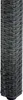 A close-up view of a corner of a dark gray woven poly-rattan furniture piece, likely a table leg or a section of a chair. Produktbild-Vorschau