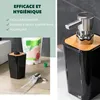 bremermann Distributeur de savon CALVI en bambou et Voir les images du produit 5