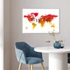 MuchoWow® Poster Weltkarte - Sonnenuntergang - Kompass Produktbild-Vorschau 5
