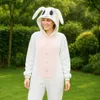 Onesie Kigurumi Pigiama Costume Travestimento Coniglio XXL: Anteprima dell’immagine prodotto 7