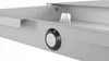 A close-up view of a metal drawer with a lock mechanism. Náhľad obrázku produktu