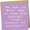 Mr. & Mrs. Panda Klappkarte Spruch Maler Aussicht - Produktbild-Vorschau 1