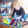 Plstěná deska Busy Board, vzdělávací hračka pro děti, deska Náhled obrázku produktu 5