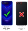 Two smartphones are shown side-by-side, one with a green checkmark and the other with a red X, indicating compatibility. Náhled obrázku produktu