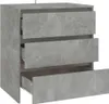 vidaXL Dressoir, betonkleur, 70x41x75 cm, houtvezelplaat Productafbeelding-voorbeeld 5