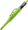 A bright green marker pen with a black insert and a silver clip, set against a white background. Anteprima dell’immagine prodotto