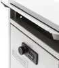 Wiltec Briefkasten silberfarben 215x320x90mm Briefkasten Produktbild-Vorschau 5