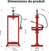 Wiltec Presse professionnelle hydraulique Atelier Cadre Voir les images du produit 3