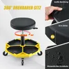 COSTWAY Werkstatt Rollsitz 41-55cm höhenverstellbar, Produktbild-Vorschau 5