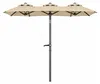 Linder Exclusiv Parasol de jardin 300x150x220 cm Beige Voir les images du produit 1