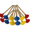 Pfeile-Set 12 Stück Sicherheitspfeile in Holzoptik für Kinder Zubehör für Armbrust Pfeil und Bogen Indianer Rollenspiel für Kinder hochwertiges Holzspielzeug made in Germany Produktbild-Vorschau